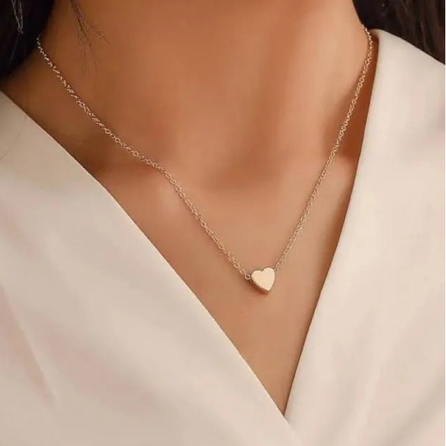 Trendy Mini Heart Choker Necklace – Fashion Jewelry for Girls & Women