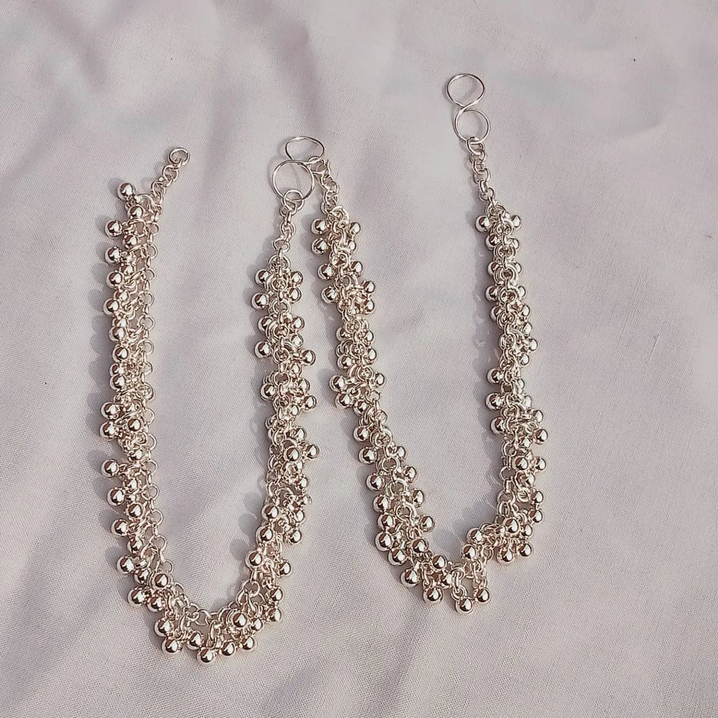 Elegant Antique Anklet Payals | Golden & Silver | Wedding & Party Jewelry for Women & Girls