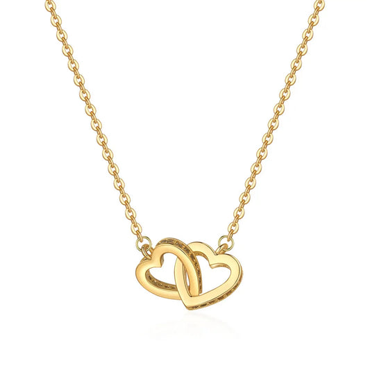 Interlocking Hearts Necklace