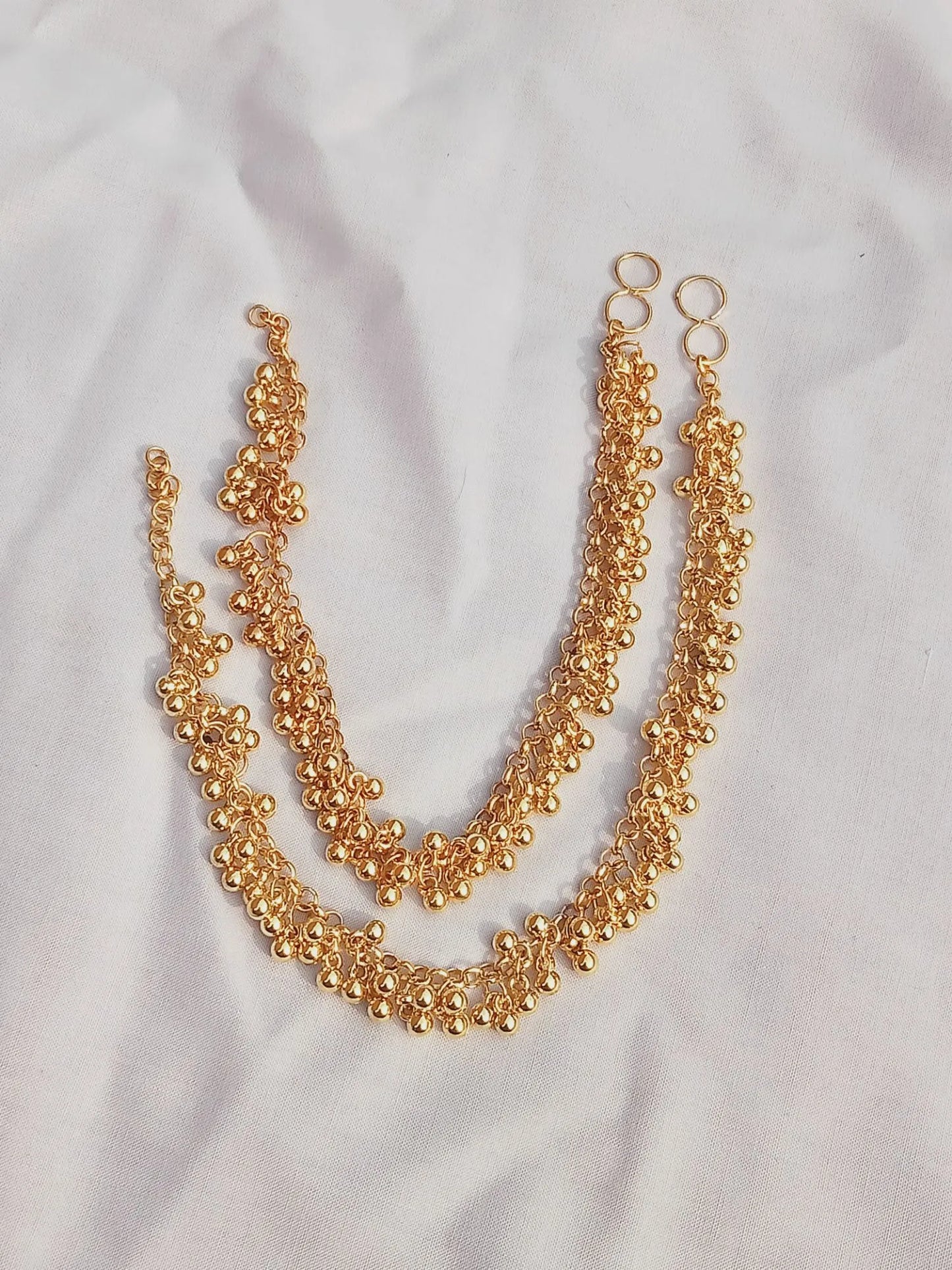 Elegant Antique Anklet Payals | Golden & Silver | Wedding & Party Jewelry for Women & Girls