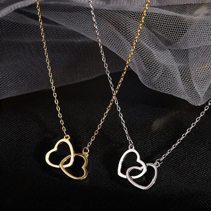 Interlocking Hearts Necklace