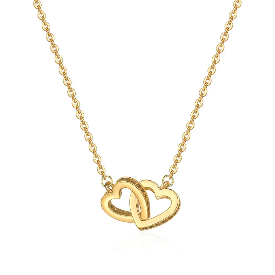 Interlocking Hearts Necklace