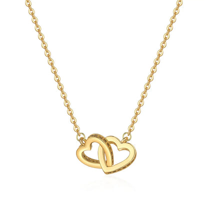 Interlocking Hearts Necklace