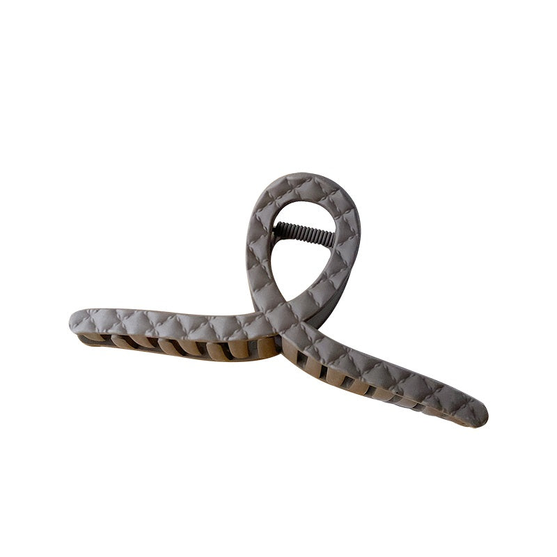 Elegant Quilted Bow Hair Claw Clip – Stylish & Secure Grip for All Hair Types